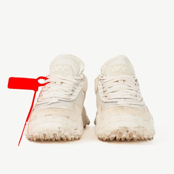 Off-White Odsy-1000 'White Light Grey' Platform Sneakers - Picture 2 of 12